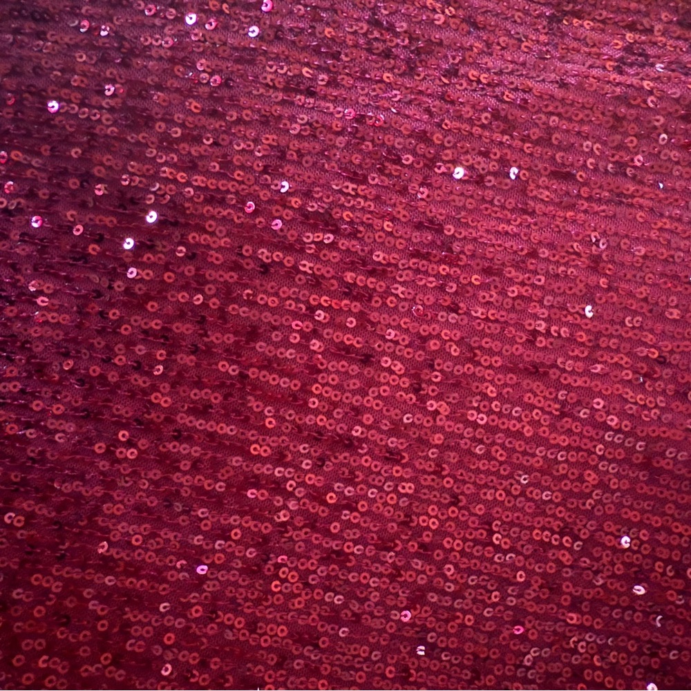 Baltic Born Burgundy Sequin Jumpsuit - Picture 3 of 5